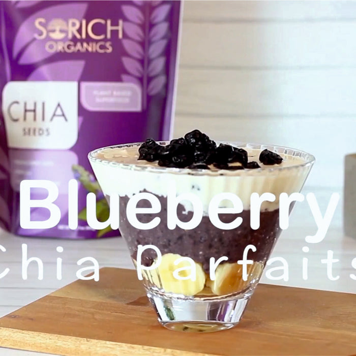Blueberry Chia Parfaits - Sorichorganics