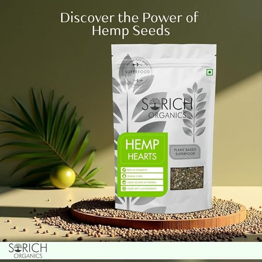 Raw, Shelled Hemp Seeds