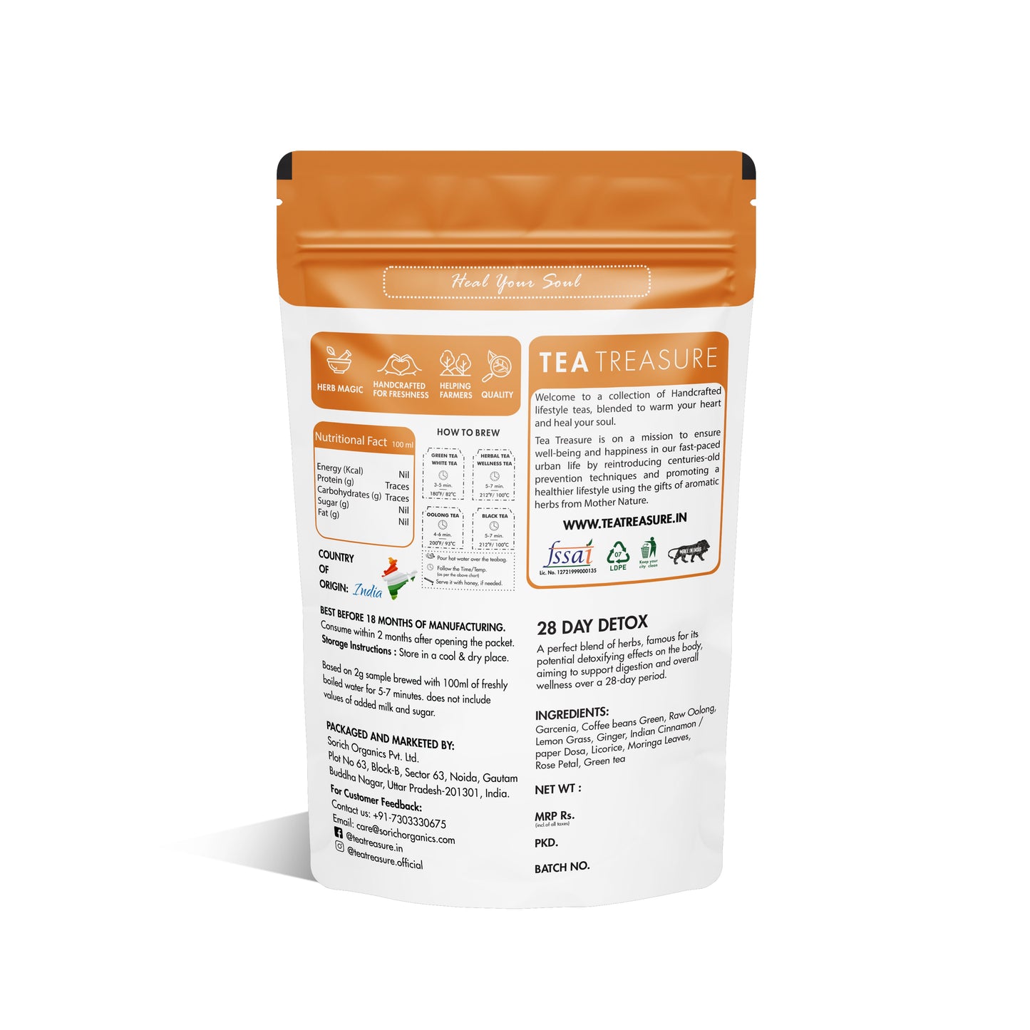 28 Days Detox Tea - Sorich