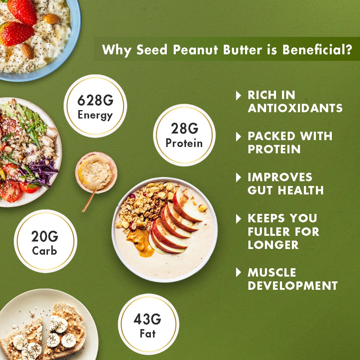 seed peanut butter health benefits