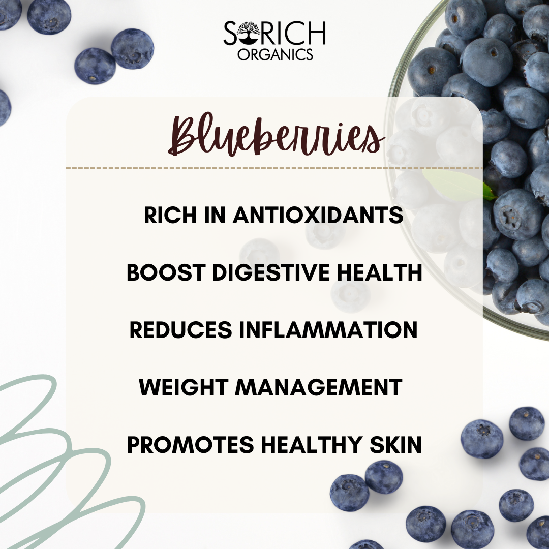 The Incredible Benefits of Blueberries Sorich