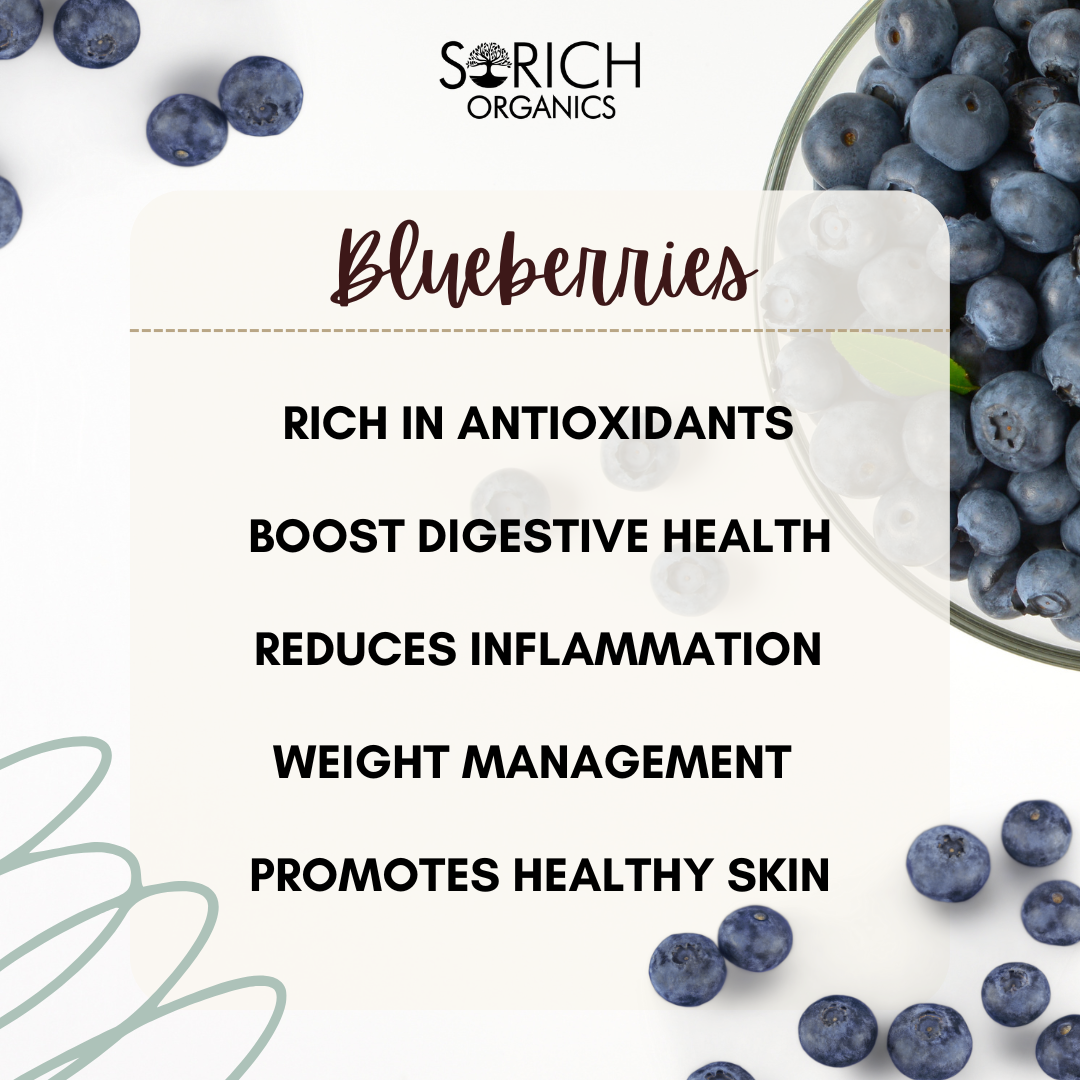 The Incredible Benefits of Blueberries - Sorich