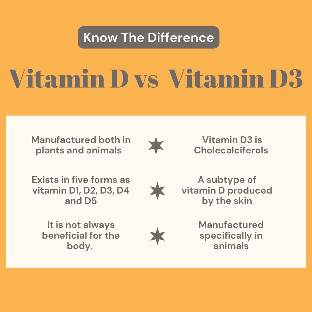 VITAMIN D vs VITAMIN D3: WHAT’S THE DIFFERENCE - Sorich