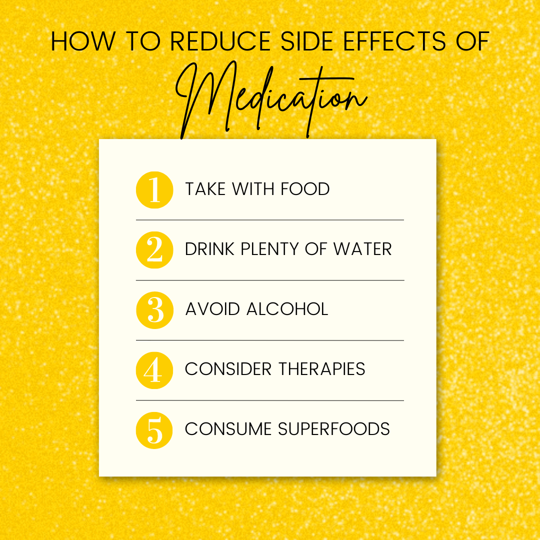 HOW TO REDUCE THE SIDE EFFECTS OF MEDICINE (MEDICATION) - Sorich