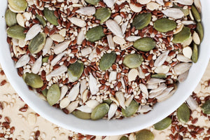 Roasted Pumpkin, Flax And Sesame Seeds With Turmeric and Himalayan Salt - Sorichorganics