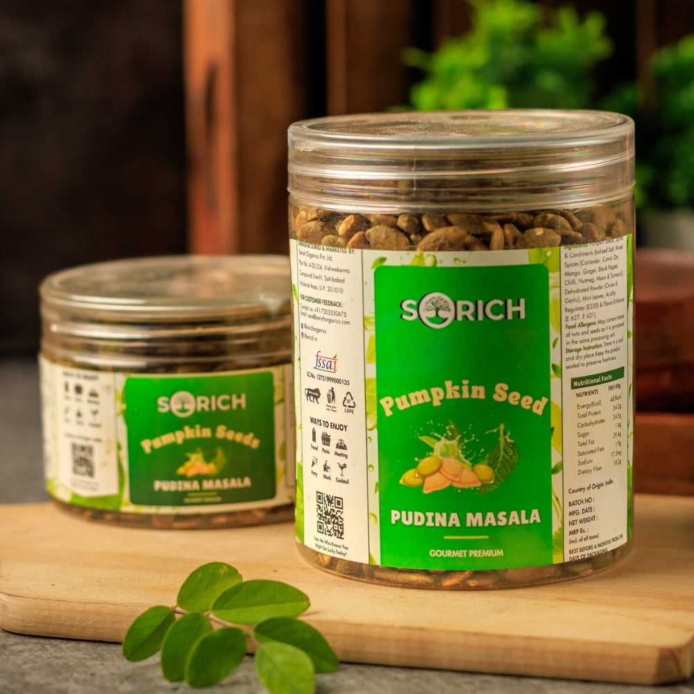 pudina plant seeds Pudina Pumpkin seeds – Sorich