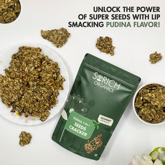 Pudina 7-in-1 Seeds Crackers
