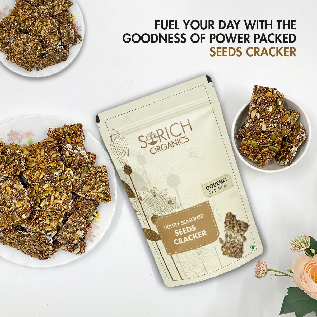 Lightly Seasoned 7-in-1 Seeds Crackers