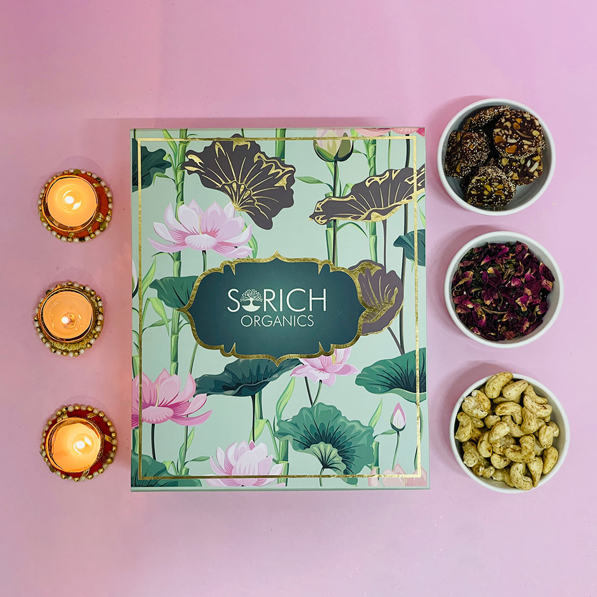 Green Lotus Collection Diwali Gifts for Family and Friends | Salted & —  Sorich