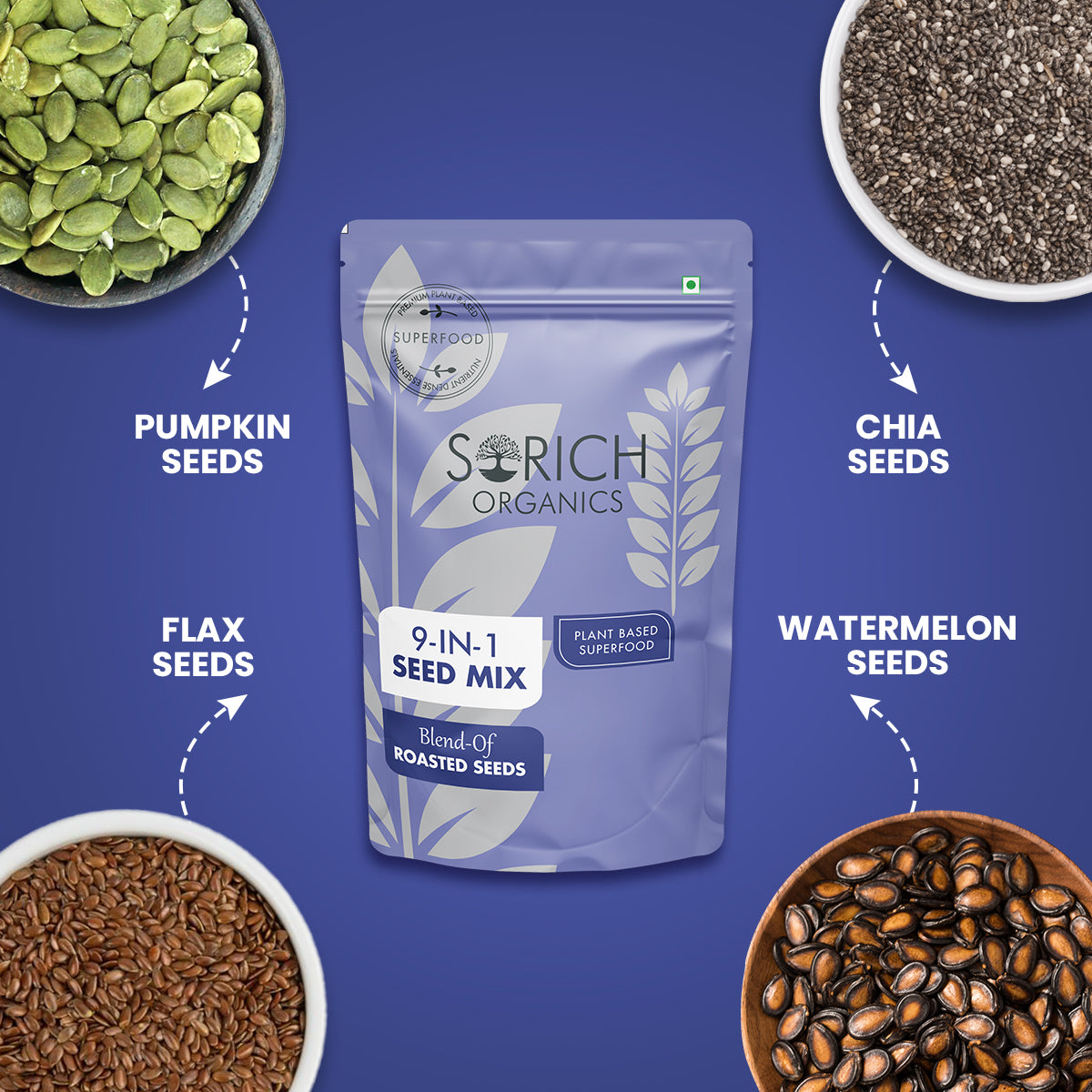 9 in 1 Seeds Mix - Sorich