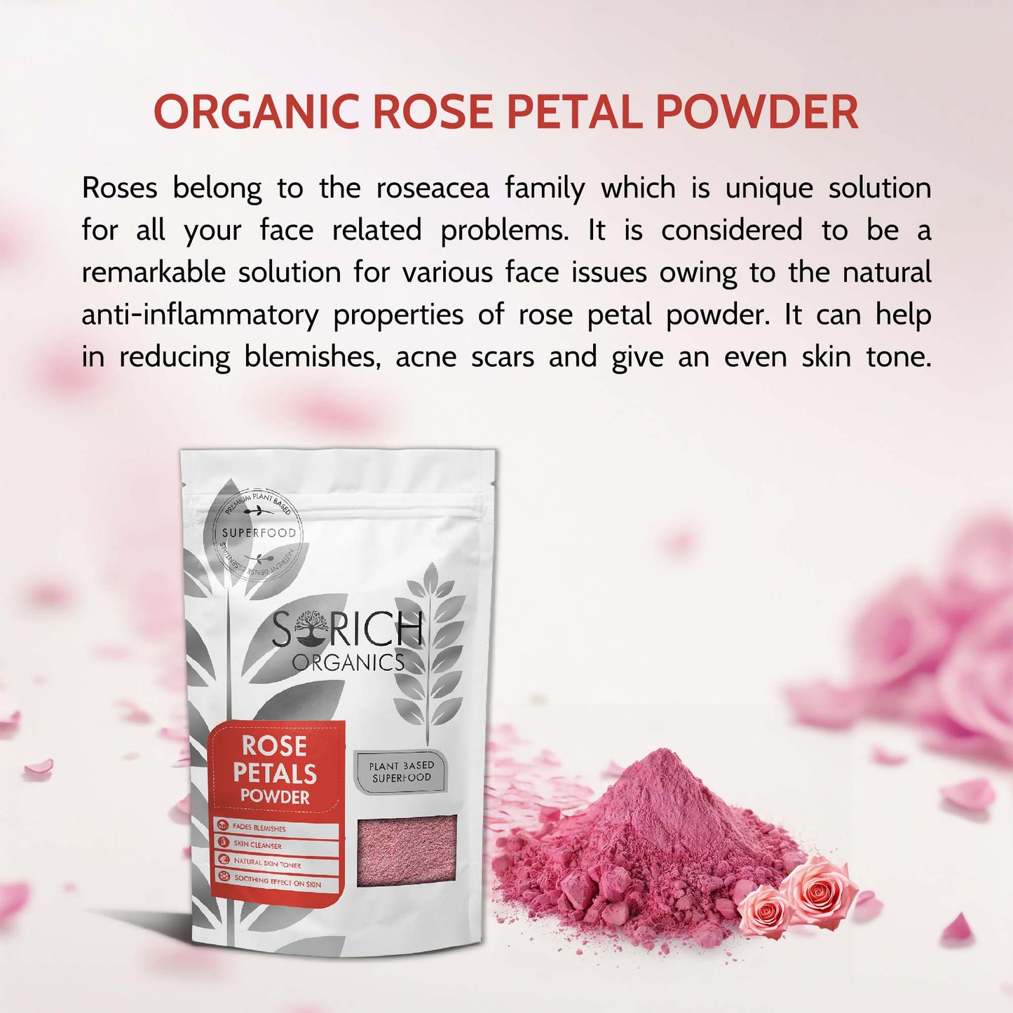 Rose Petal Powder
