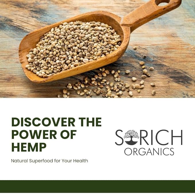 Raw, Shelled Hemp Seeds