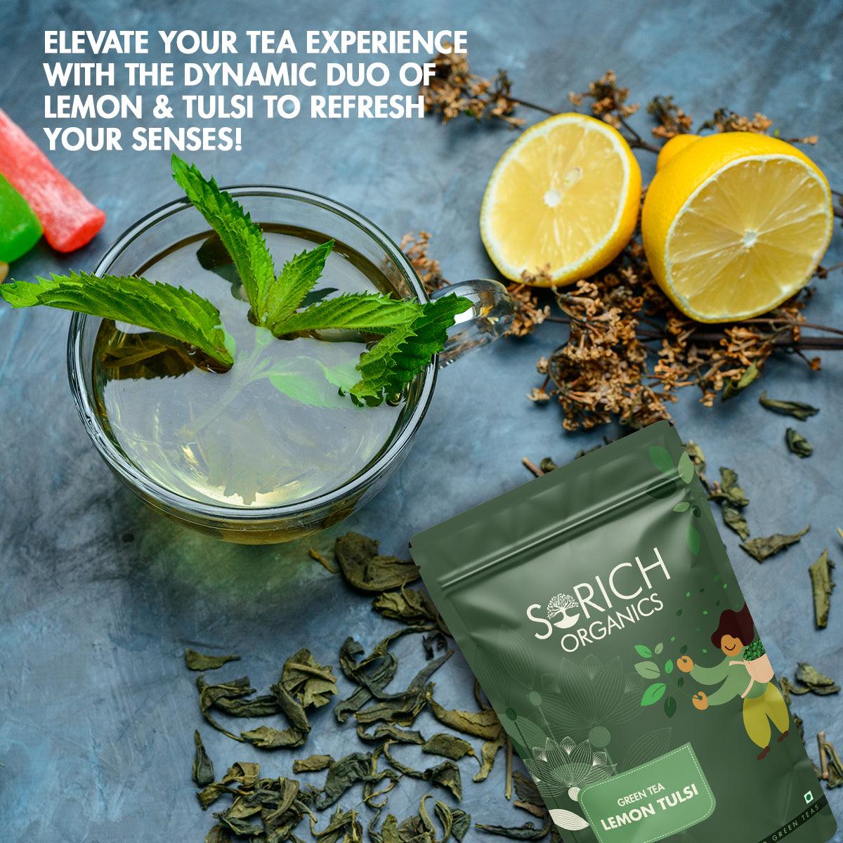 Lemon Tulsi Green Tea - Sorich