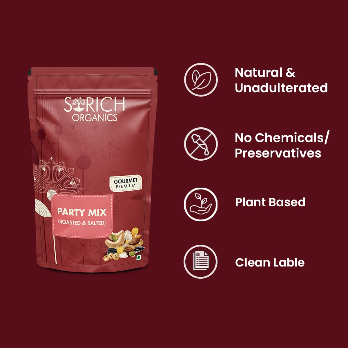 Party Mix (Roasted & Salted) - Sorich