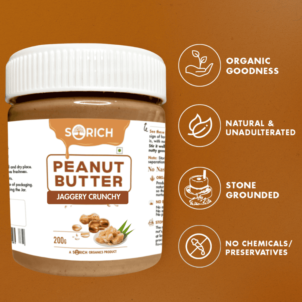 Peanut Butter Jaggery Crunchy