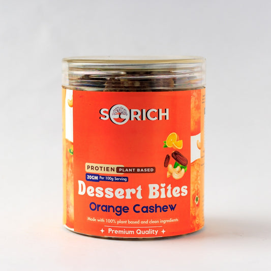 Orange Cashew Bites
