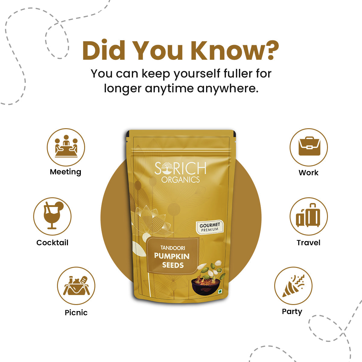 Tandoori Pumpkin Seeds - Sorich