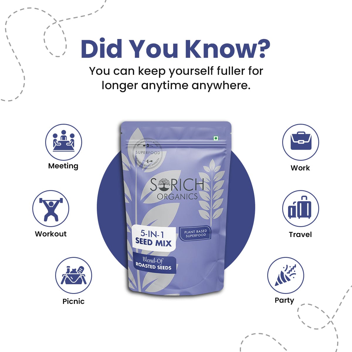 5 in 1 Seeds Mix  - Sorich