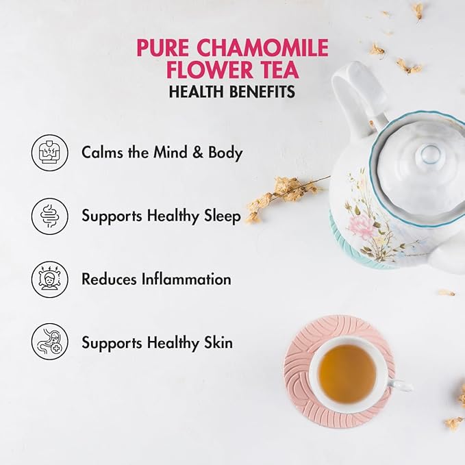 TeaTreasure Assorted Herbal & Green Tea Chest – 30 Tea Bags | Spearmint, Jasmine Green, Chamomile, Sweet Dreams, Apple Spice & Kahwa | Wellness Tea Sampler Gift Box