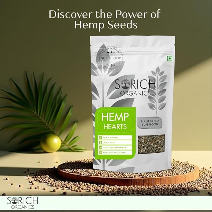 Raw, Shelled Hemp Seeds