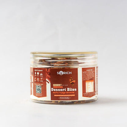 Nutty Fudge Brownie Bites