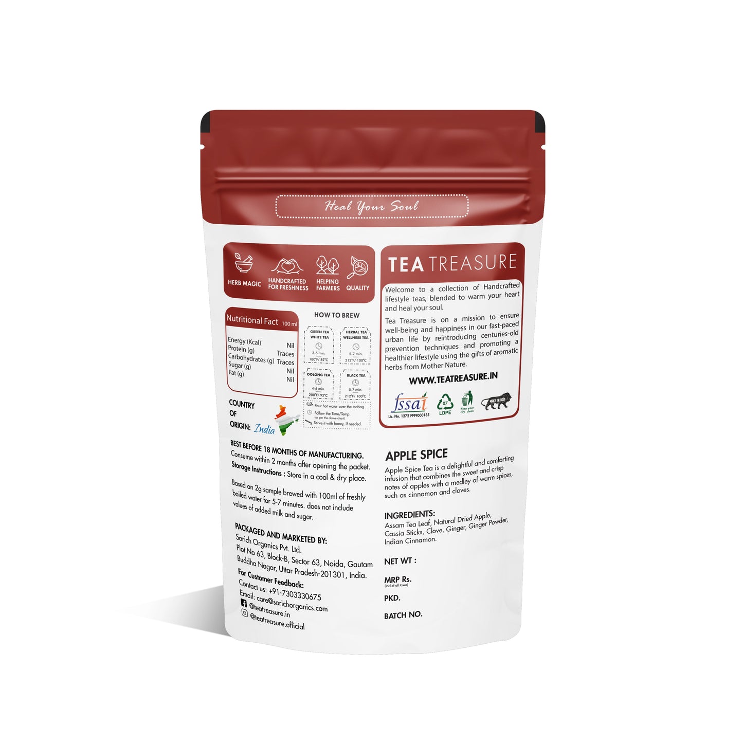 Apple Spice Tea - Sorich