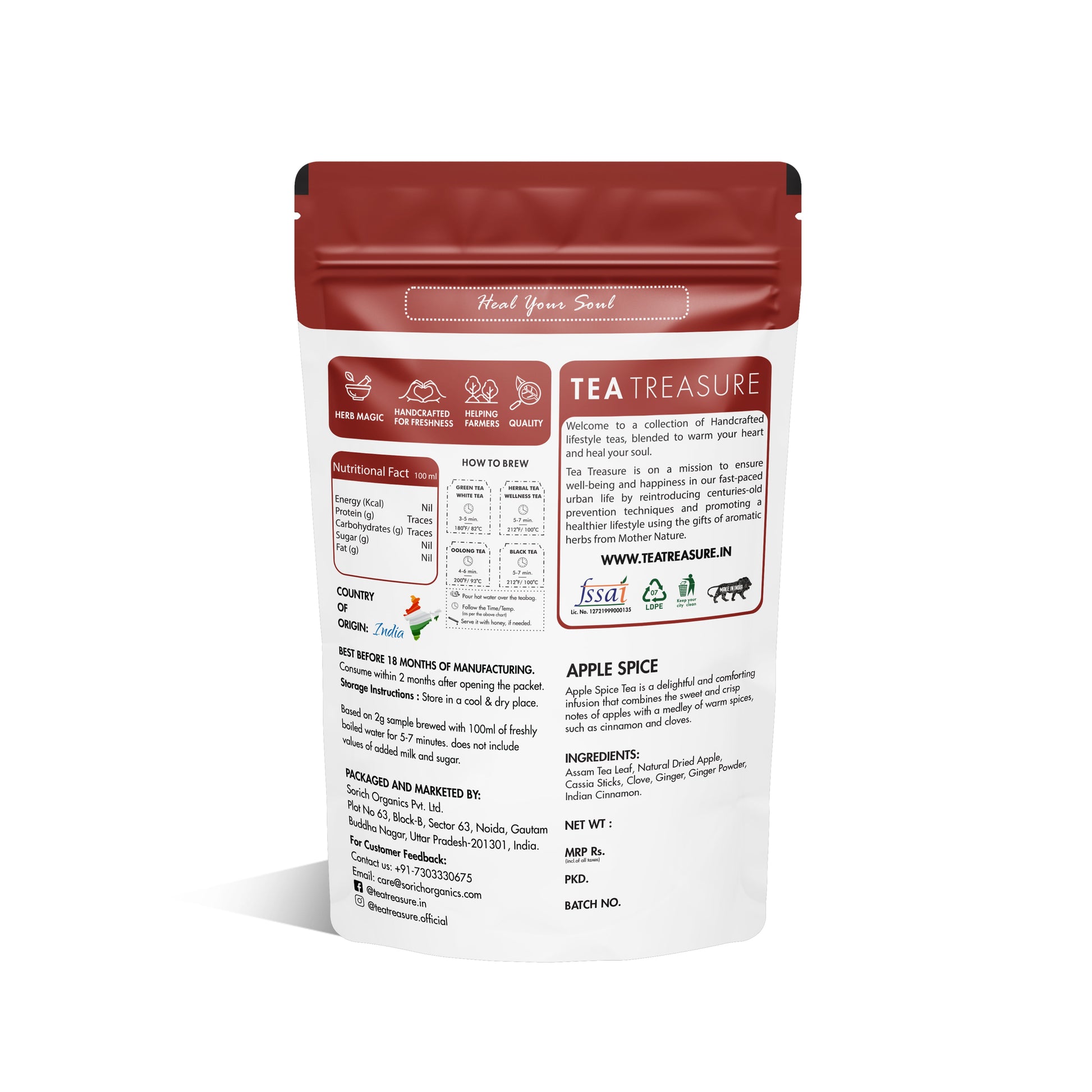 Apple Spice Tea - Sorich