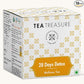 Tea Treasure 28 Days Detox Wellness Tea | Herbal Tea with Garcinia, Oolong & Gojiberry | Supports Weight Loss, Digestion & Skin Glow | Caffeine-Free Chai | 10 Pyramid Tea Bags | Ayurvedic Detox Cleanse