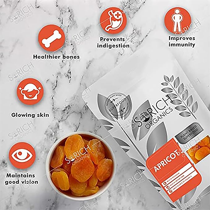Sorich Organics Pumpkin Seeds 400g + Turkish Apricots 400g | Superfood Combo Pack (800g) | Raw Seeds & Dried Fruits for Healthy Snacking | Vegan, Gluten-Free, Plant-Based Snack Mix | High in Fiber & Antioxidants