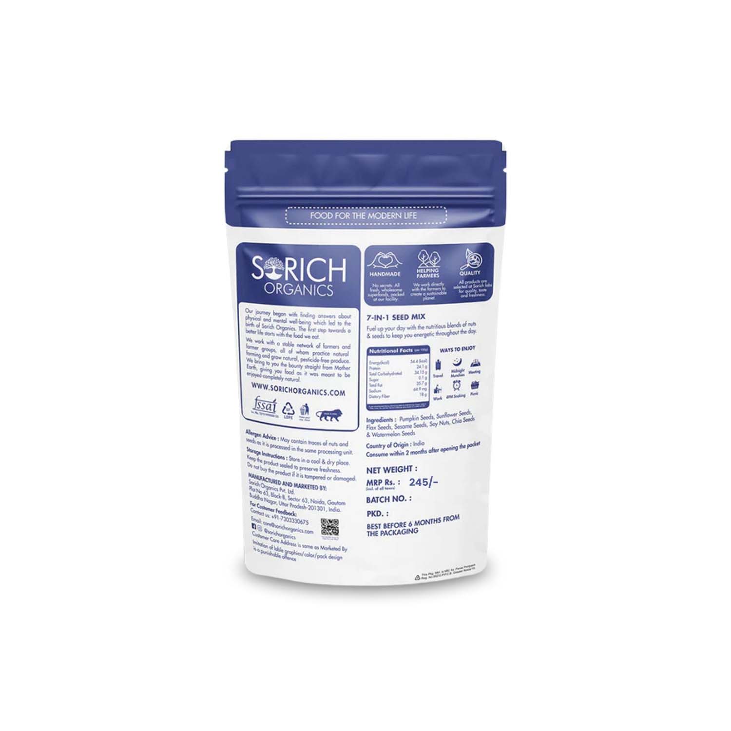 7 in 1 Seeds Mix – Sorich