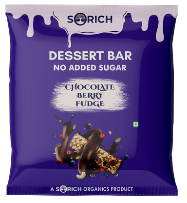 Mini Dessert Chocolate Berry Fudge Bar - Sorich
