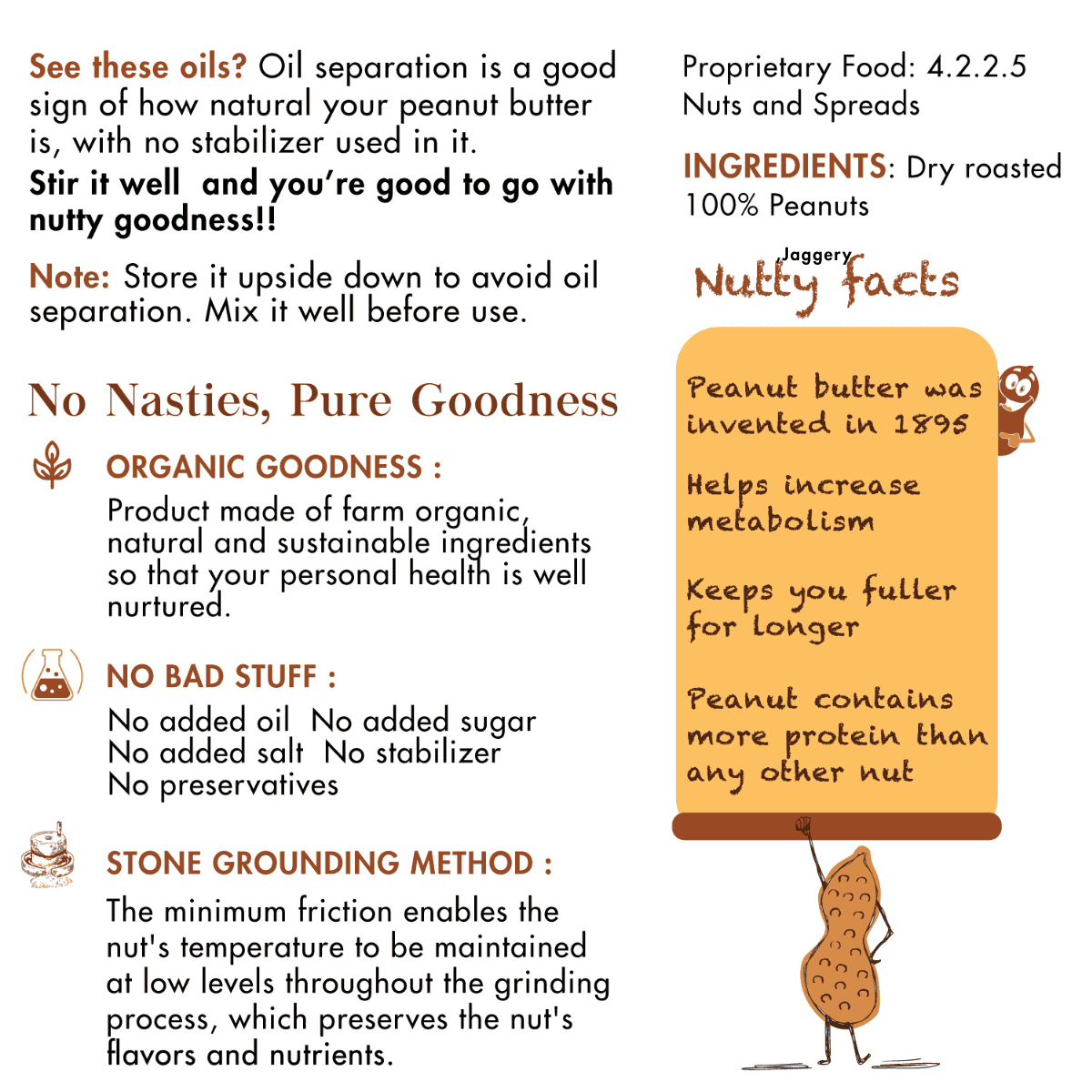 Peanut Butter Jaggery Crunchy