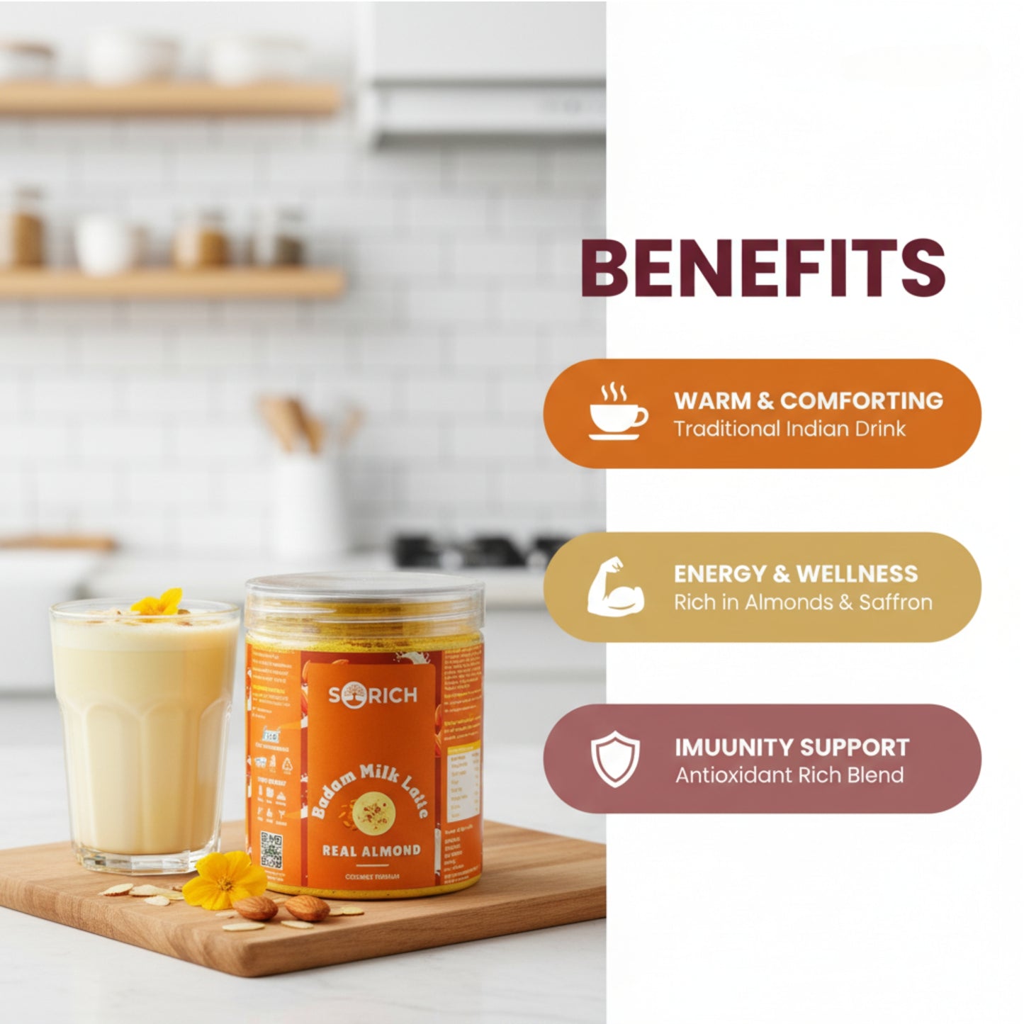 Badam Milk  Latte 300 gm