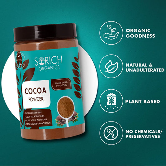 Light Cocoa Powder 400 gm - Sorich