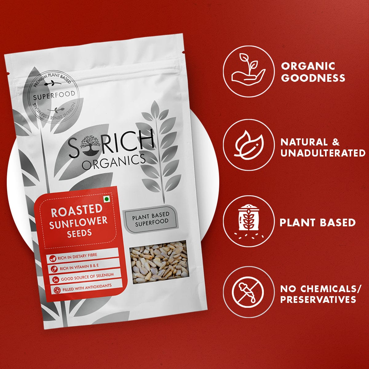 Roasted Sunflower Seeds