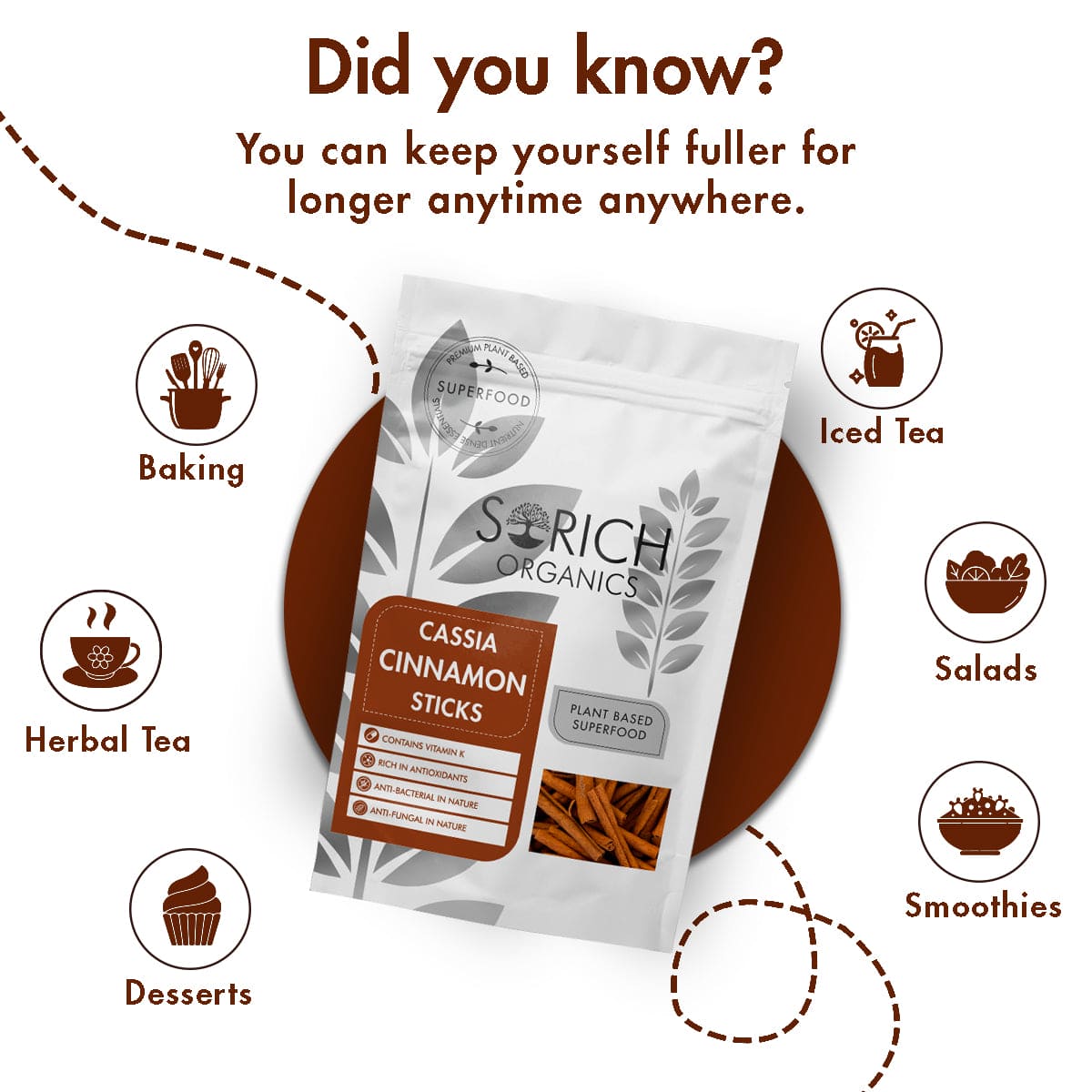 Cassia Cinnamon Sticks - Sorich