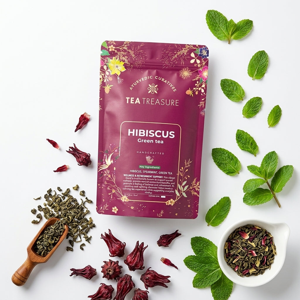 Hibiscus Green Tea