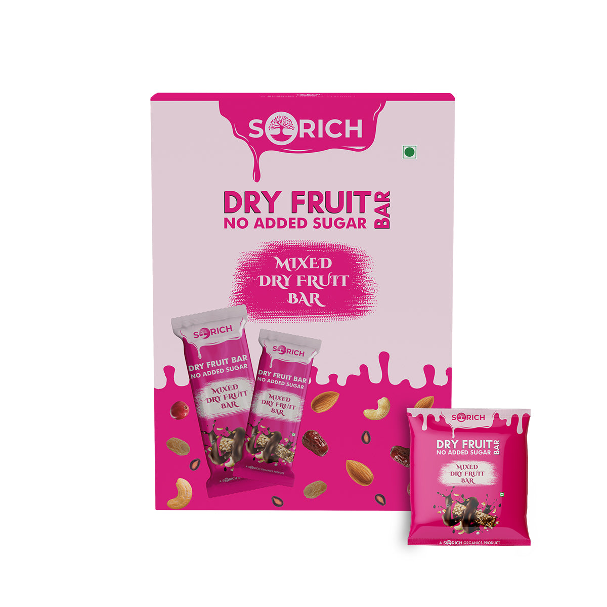 Mini Mixed Dry Fruits Bar - Sorich