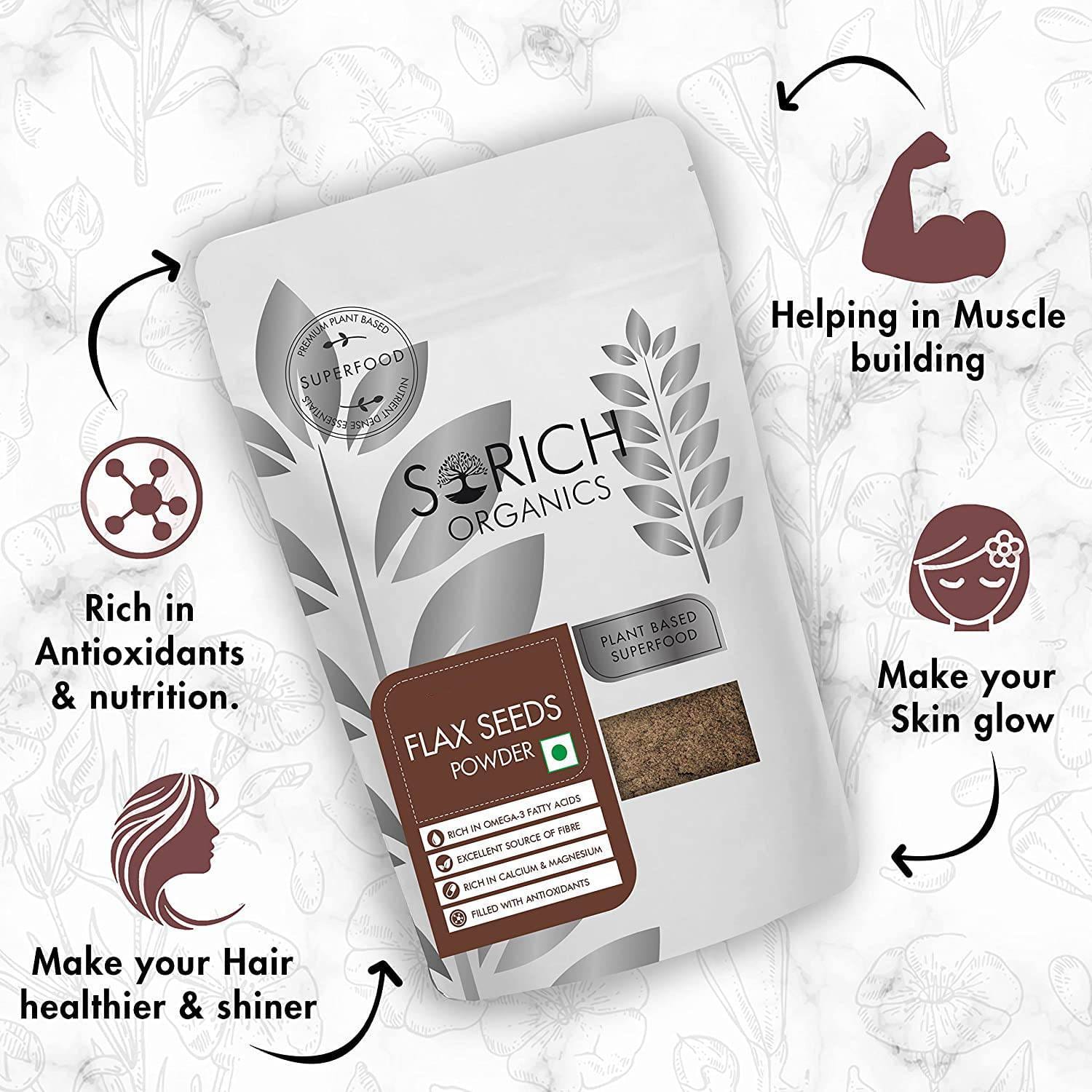 Cold Milled Flax Seeds Powder - Sorich