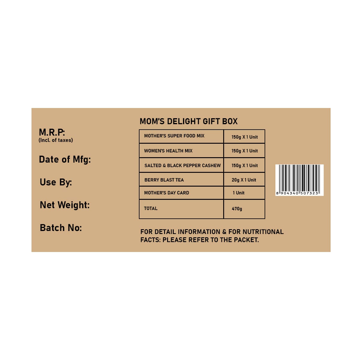 Mom's Delight Gift Box back image