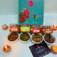 Diwali Special Festive Intense Pack for Family and Friends | Sweet BBQ Nut Mix 150g, Peri Peri Seeds Mix 150g, Pudina Pumpkin Seeds 150g, Apricot Roll 150g - Sorich