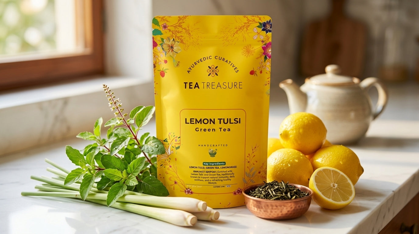 Lemon tulsi Green Tea