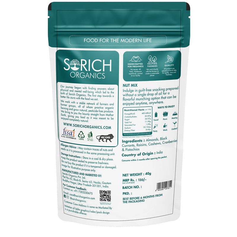 Nut Mix Healthy Snacks With Mix Dry Fruits