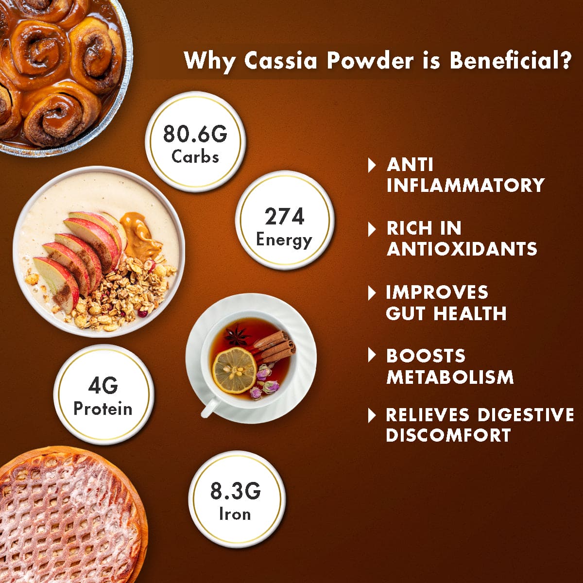 Cassia Cinnamon Powder - Sorich