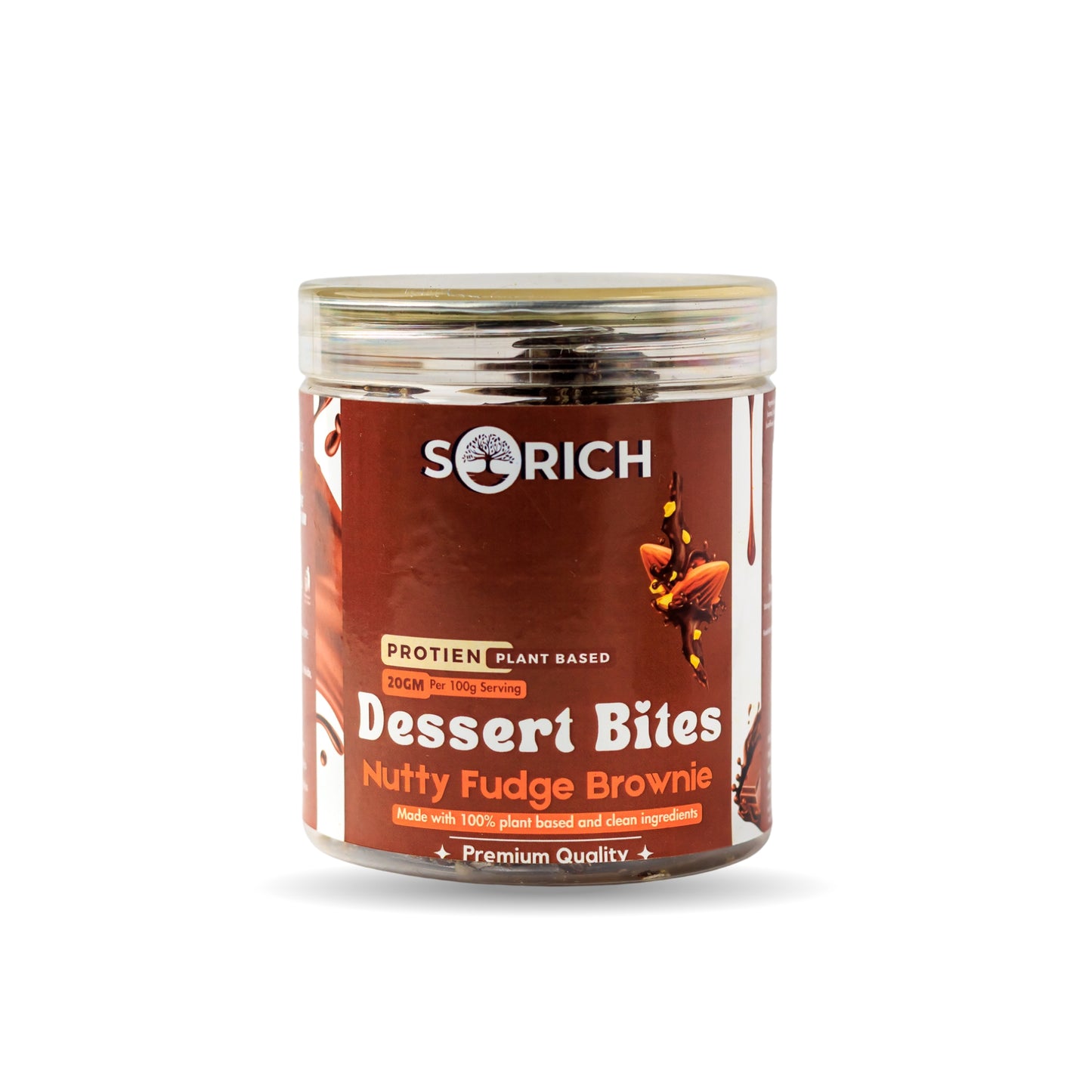 Nutty Fudge Brownie Bites