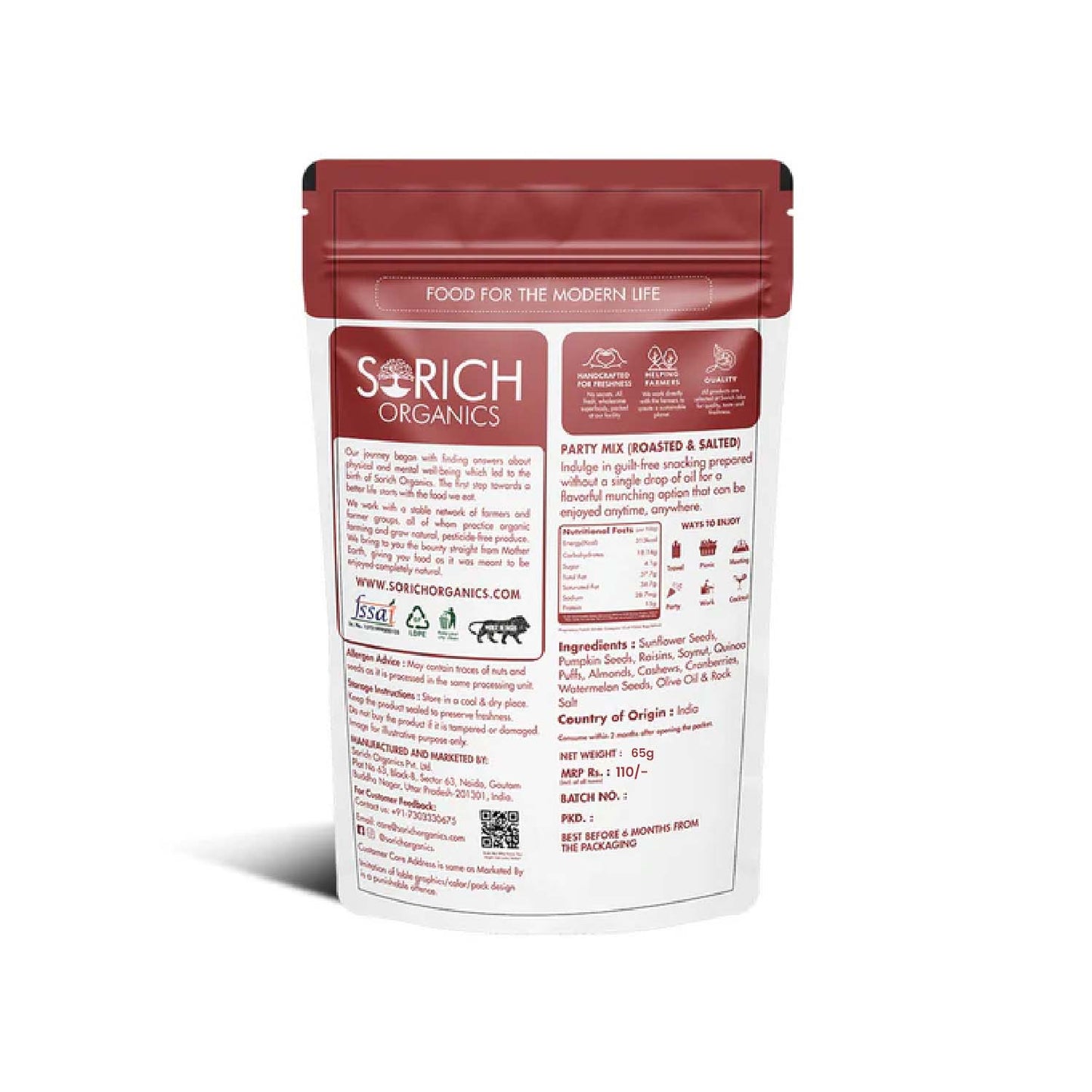 Party Mix (Roasted & Salted)