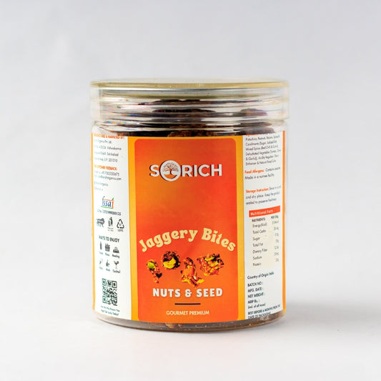 Jaggery Nut & seed Bites – A Wholesome, Natural & Guilt-Free Sweet Treat for Everyday Snacking