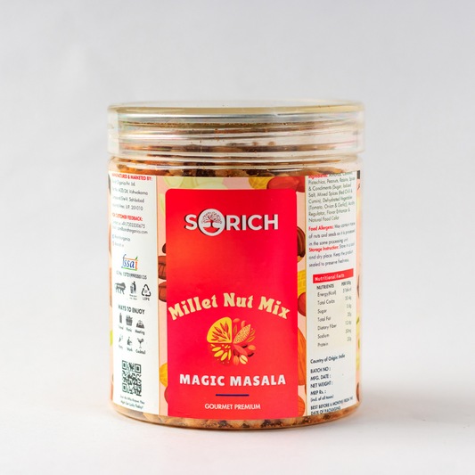 Millet Nut Mix – Magic Masala Crunchy & Healthy Snack