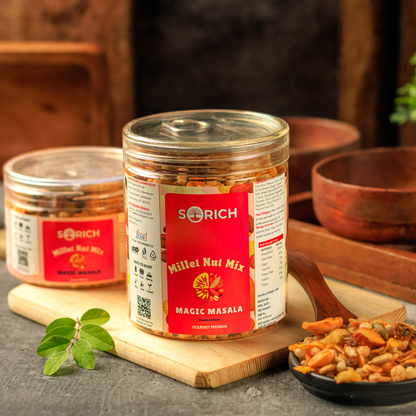 Millet Nut Mix – Magic Masala Crunchy & Healthy Snack