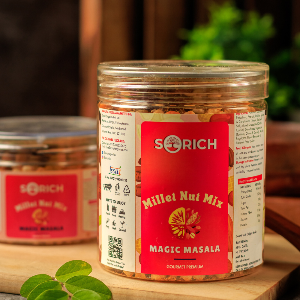 Millet Nut Mix – Magic Masala Crunchy & Healthy Snack
